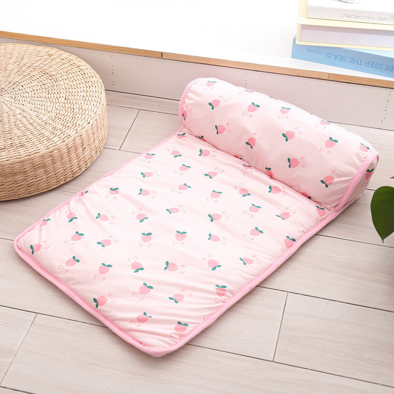 COJA Chill Cooling Pet Bed - ice silk, keeps dogs cool in summer
