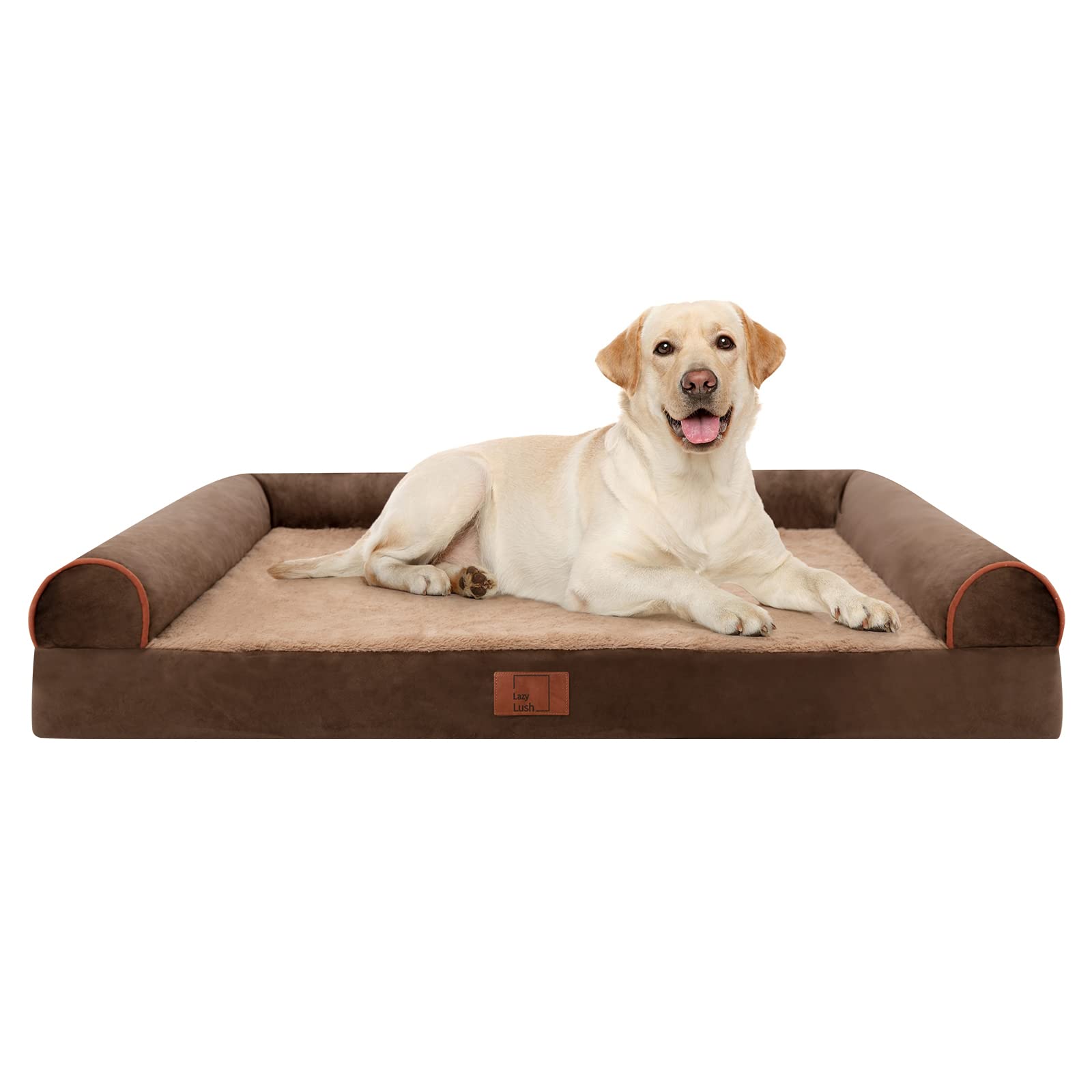 COJA Lazy Lush Orthopedic Dog Sofa Bed - memory foam for large breeds
