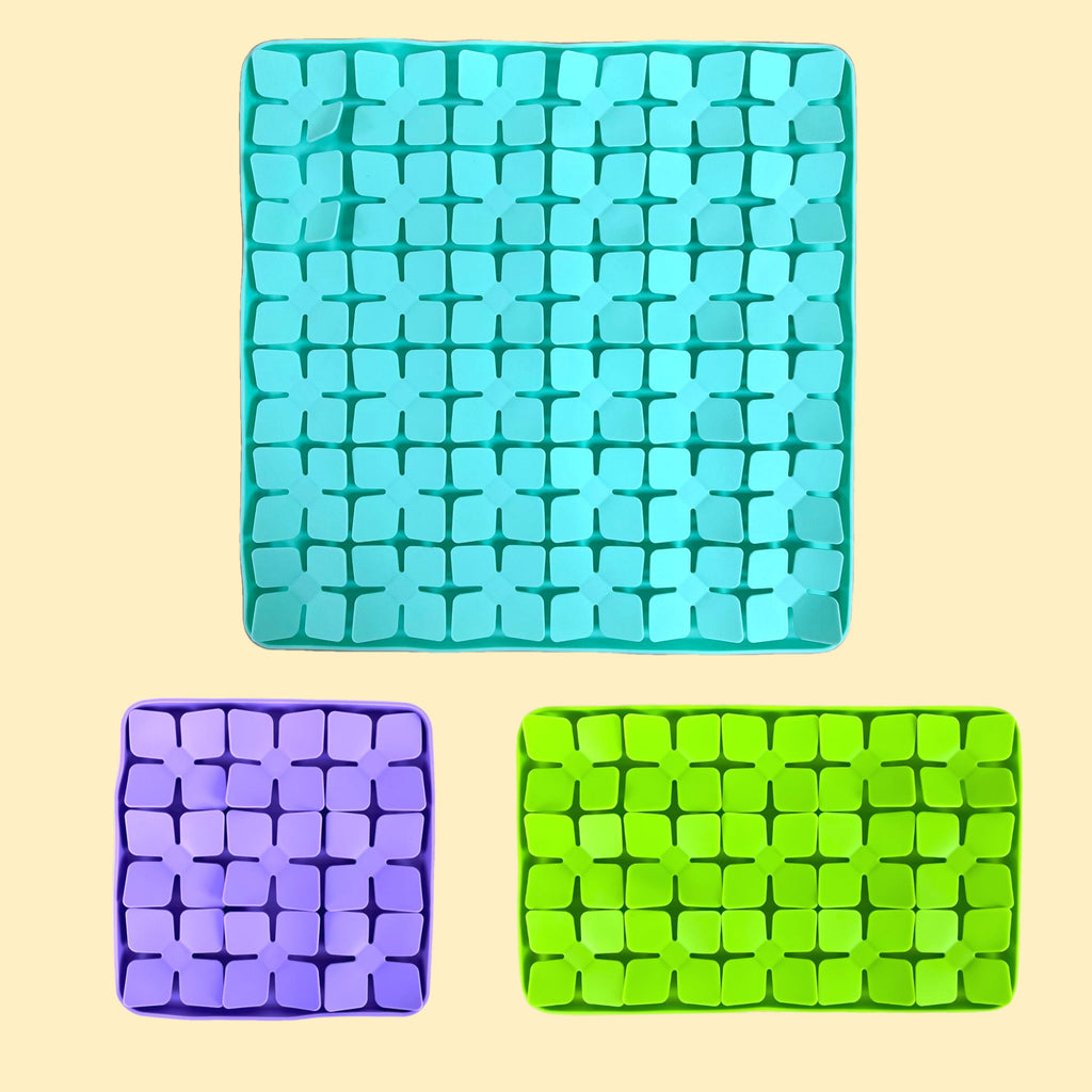 COJA Lick Mat - size comparison M L XL