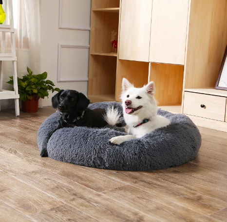 COJA Nest Calming Donut Dog Bed - Front View